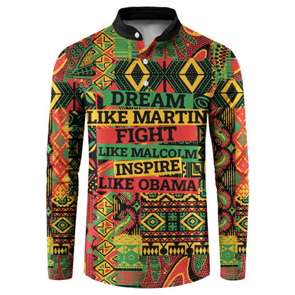 Black History Black Month Dream Like Button Sweatshirt