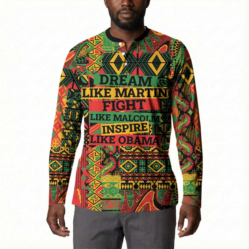 Black History Black Month Dream Like Button Sweatshirt