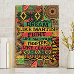 Black History Black Month Dream Like Canvas Wall Art