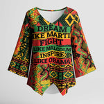 Black History Black Month Dream Like Kimono Sleeve Blouse