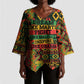 Black History Black Month Dream Like Kimono Sleeve Blouse
