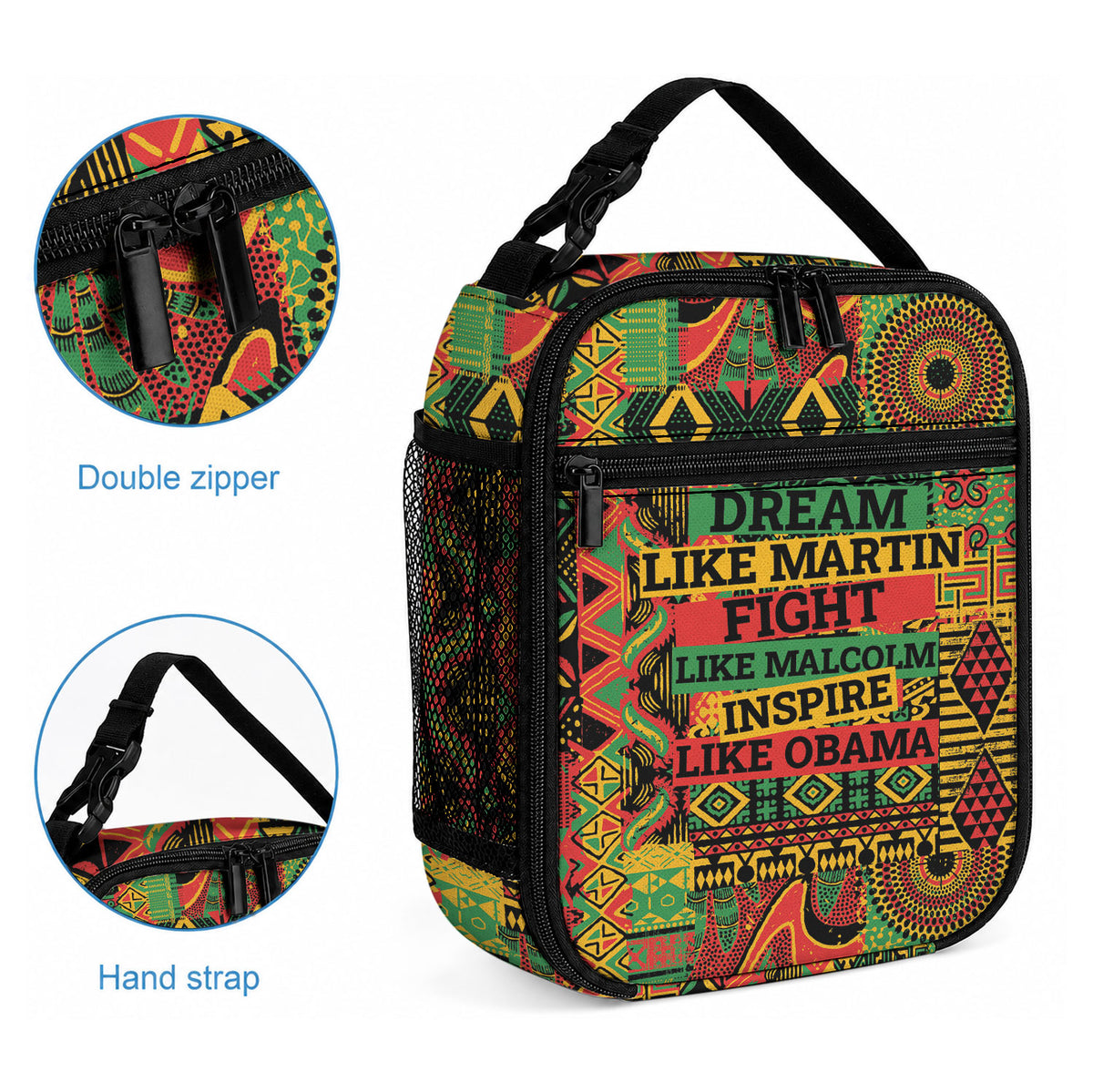 Black History Black Month Dream Like Lunch Bag