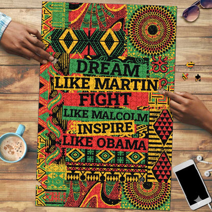 Black History Black Month Dream Like Puzzle