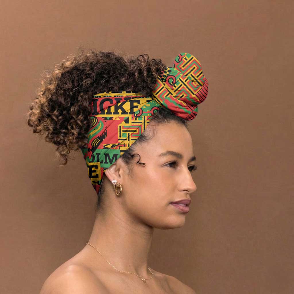 Black History Black Month Dream Like Simple Headwrap