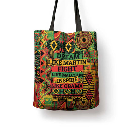 Black History Black Month Dream Like Tote Bag