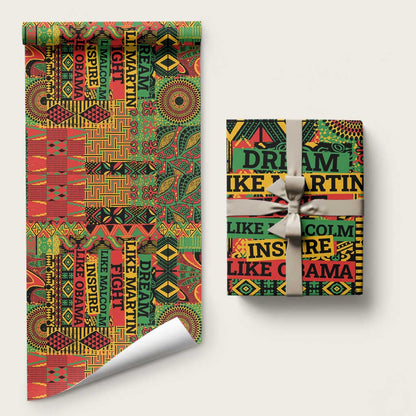Black History Black Month Dream Like Wrapping Paper - African Pride