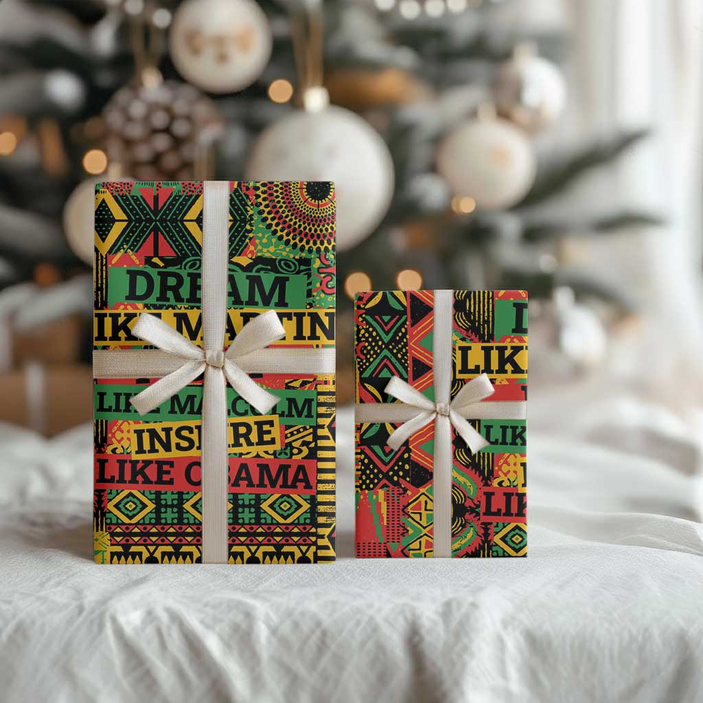 Black History Black Month Dream Like Wrapping Paper - African Pride