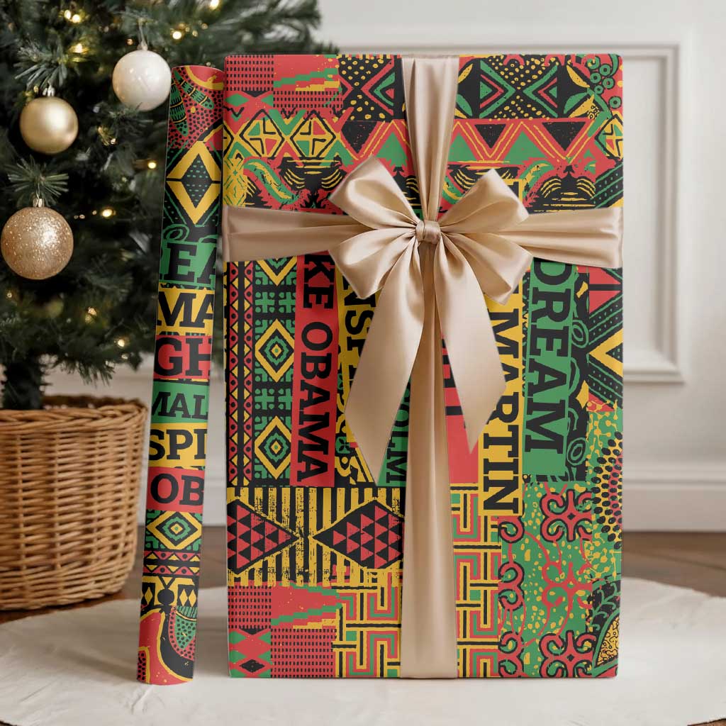 Black History Black Month Dream Like Wrapping Paper - African Pride