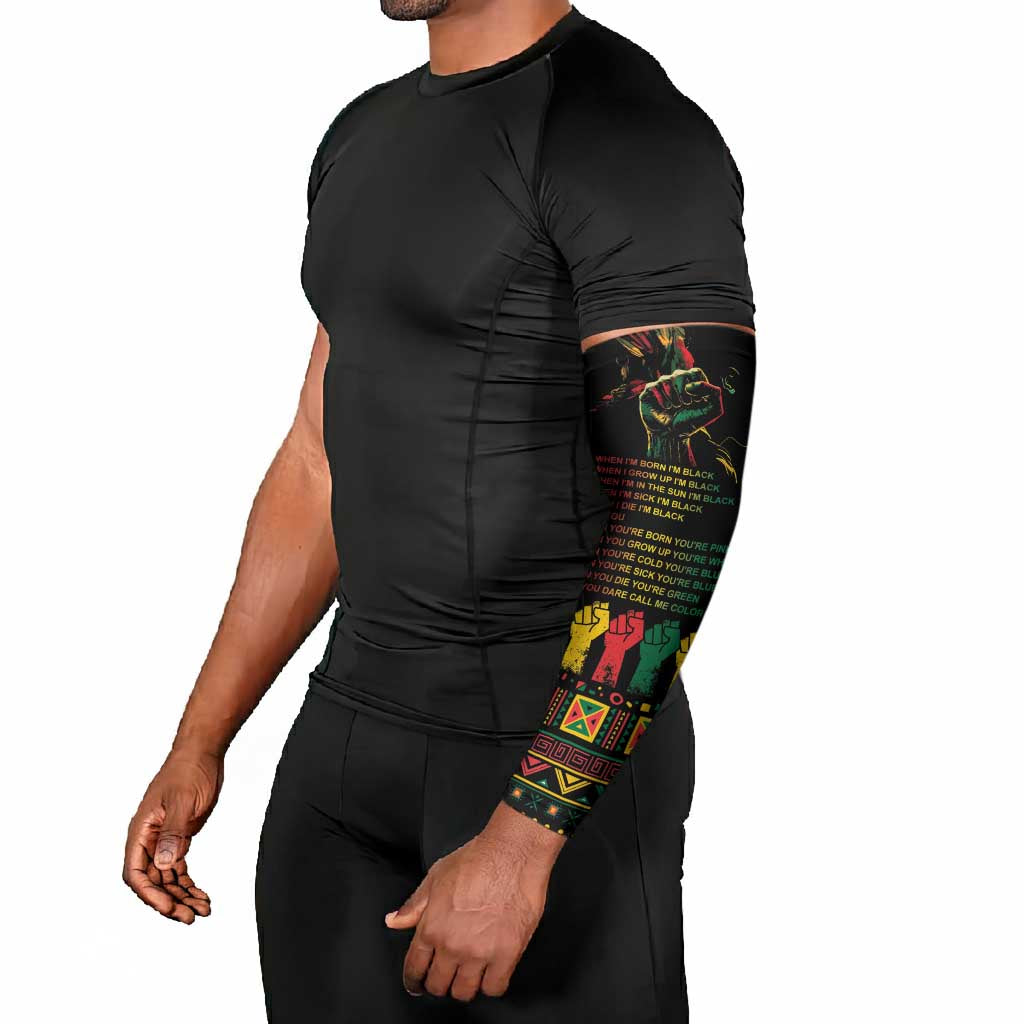 When I'm Born I'm Black Arm Sleeves Black History Black Month