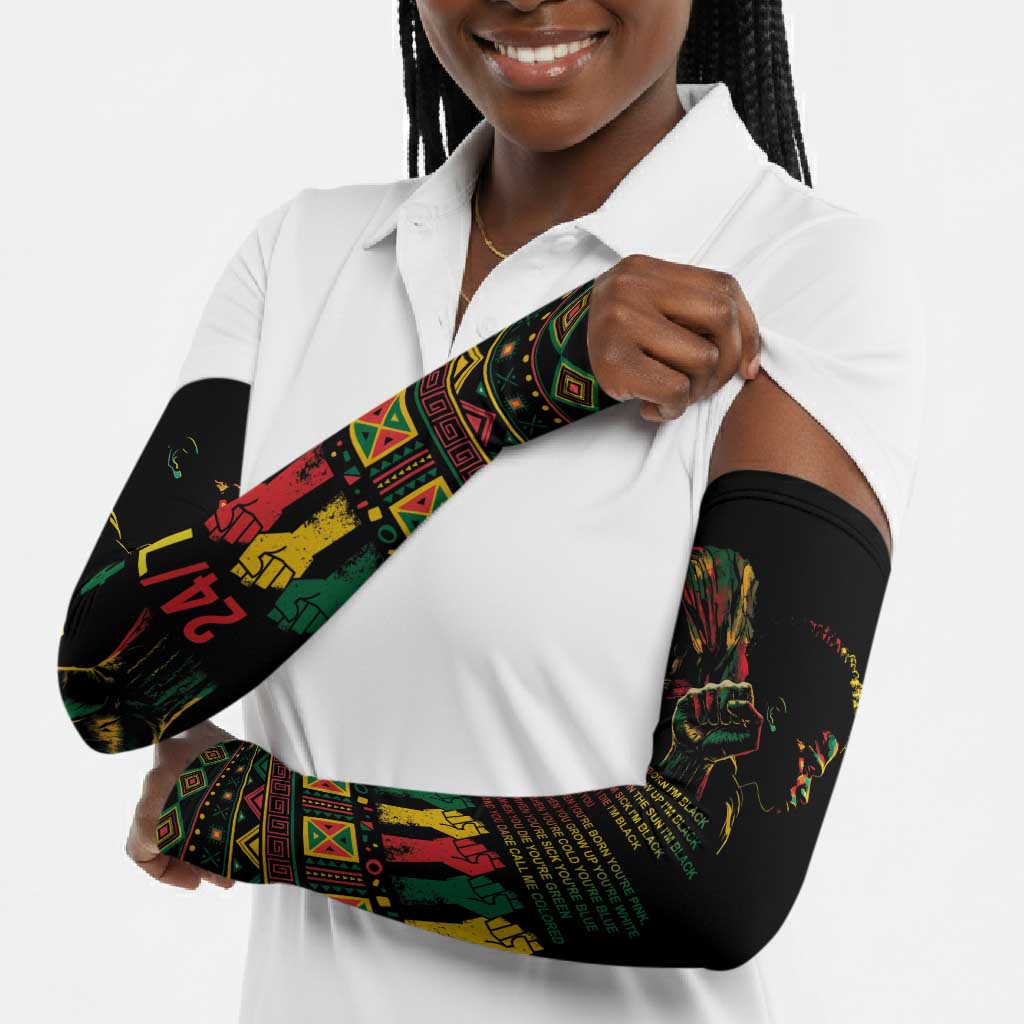 When I'm Born I'm Black Arm Sleeves Black History Black Month
