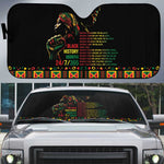 When I'm Born I'm Black Auto Sun Shade Black History Black Month
