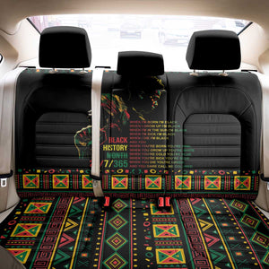 When I'm Born I'm Black Back Car Seat Cover Black History Black Month