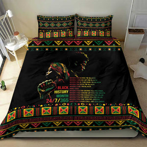 When I'm Born I'm Black Bedding Set Black History Black Month