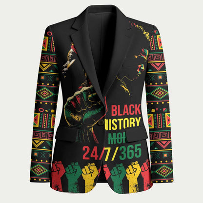 When I'm Born I'm Black Blazer Black History Black Month