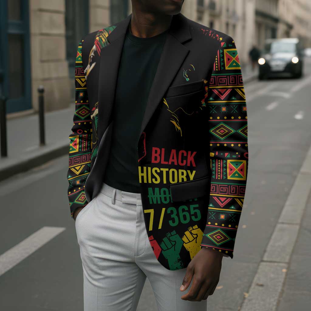 When I'm Born I'm Black Blazer Black History Black Month