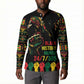 When I'm Born I'm Black Button Sweatshirt Black History Black Month