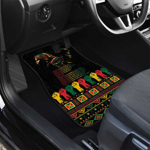 When I'm Born I'm Black Car Mats Black History Black Month