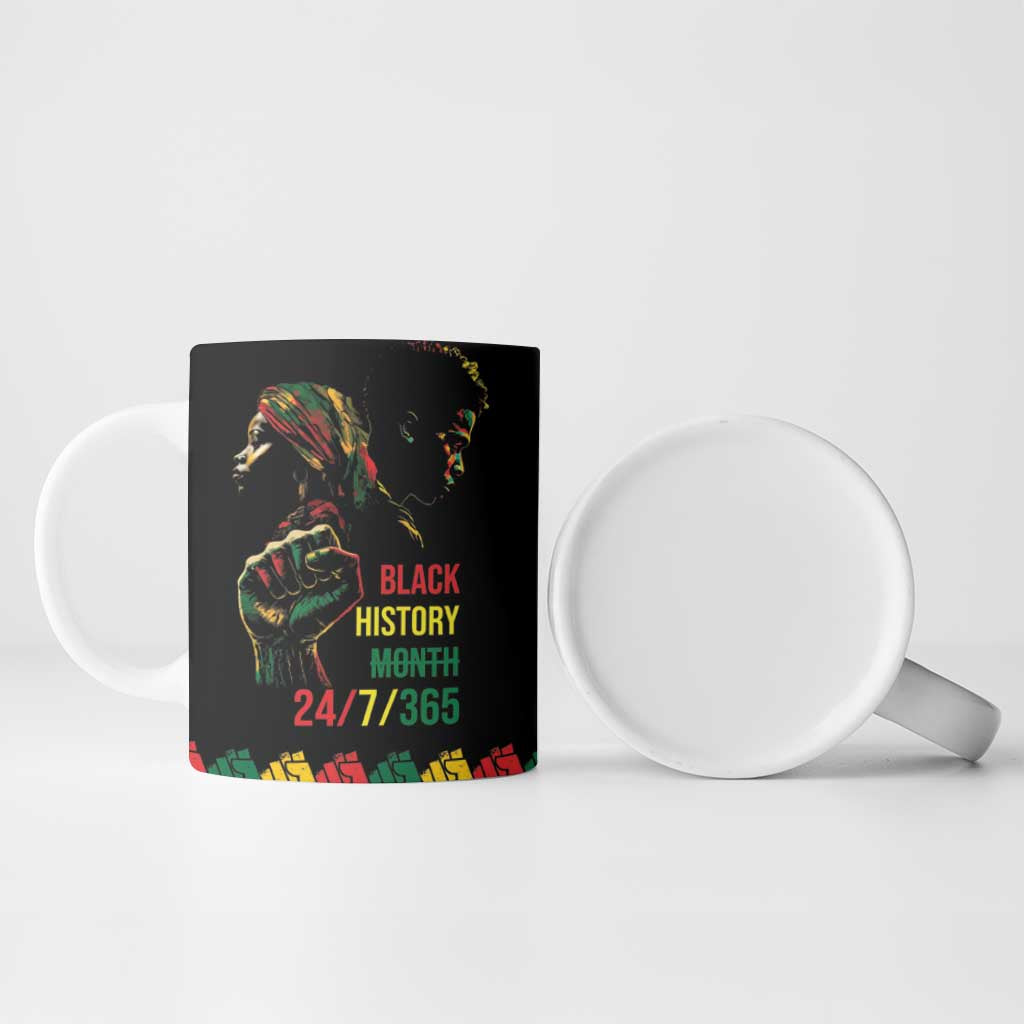 When I'm Born I'm Black Ceramic Mug Black History Black Month