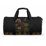 When I'm Born I'm Black Duffle Bag Black History Black Month