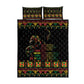When I'm Born I'm Black Quilt Bed Set Black History Black Month
