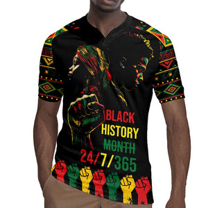 When I'm Born I'm Black Rugby Jersey Black History Black Month