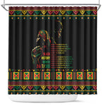 When I'm Born I'm Black Shower Curtain Black History Black Month