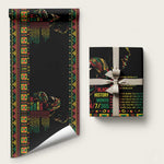 When I'm Born I'm Black Wrapping Paper Black History Black Month - African Pride