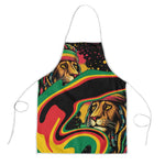 Proud Afro-Jamaicans Rasta Lion Apron Reggae My Soul