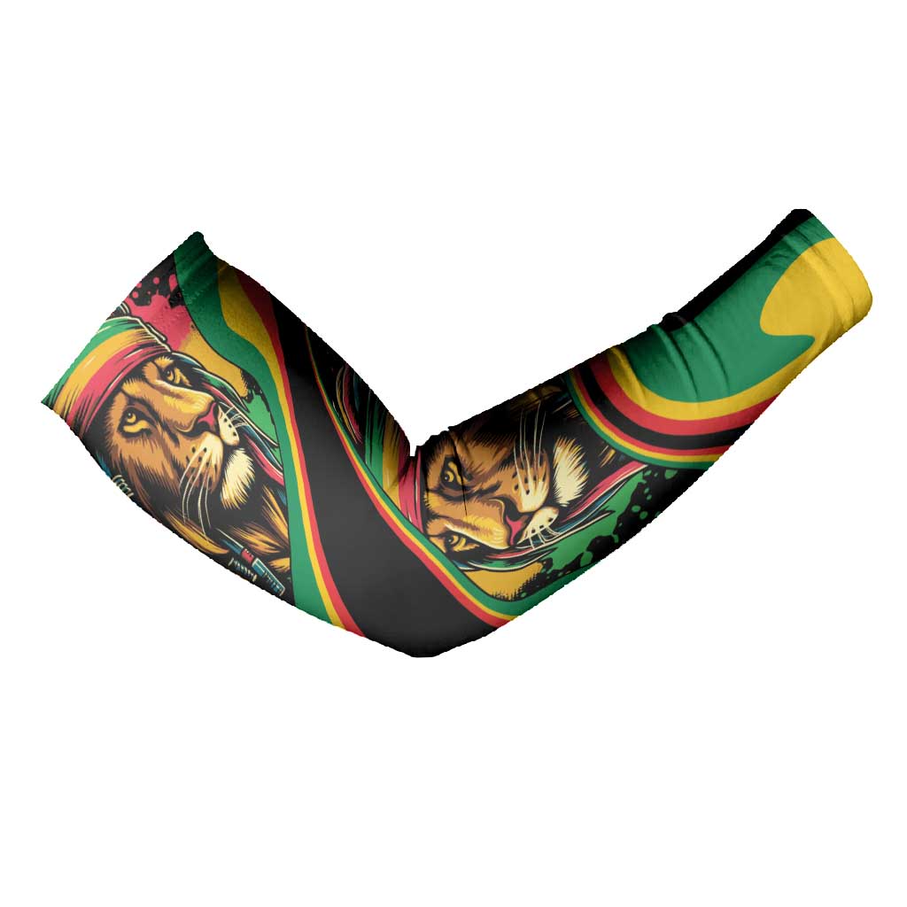 Proud Afro-Jamaicans Rasta Lion Arm Sleeves Reggae My Soul