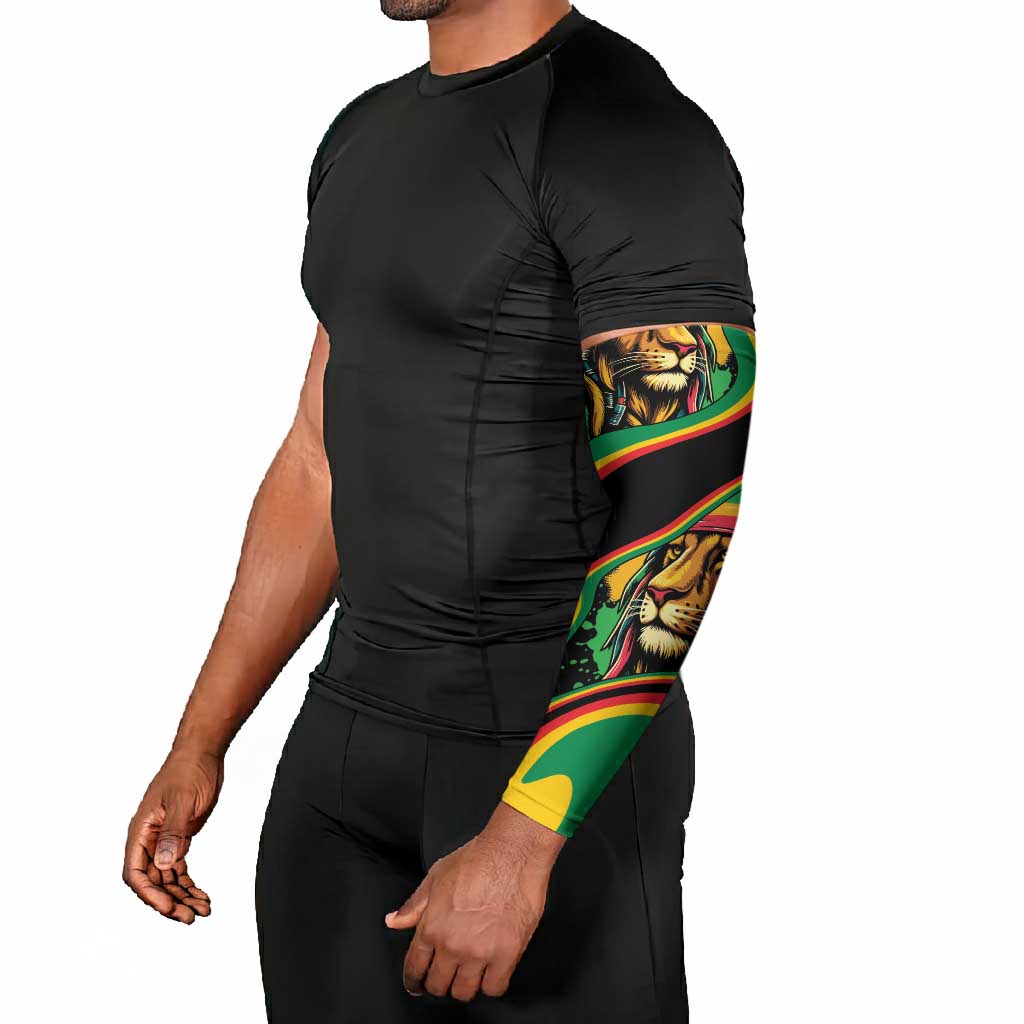 Proud Afro-Jamaicans Rasta Lion Arm Sleeves Reggae My Soul