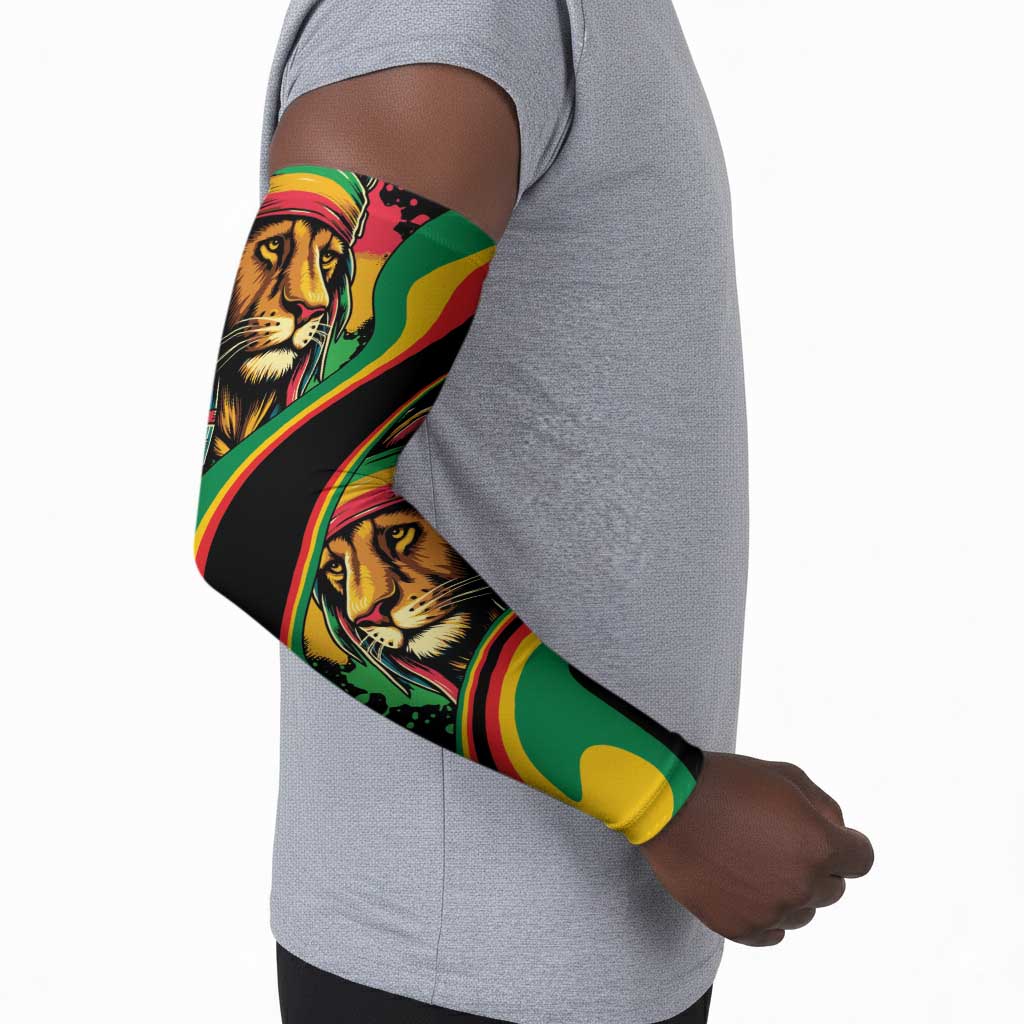 Proud Afro-Jamaicans Rasta Lion Arm Sleeves Reggae My Soul