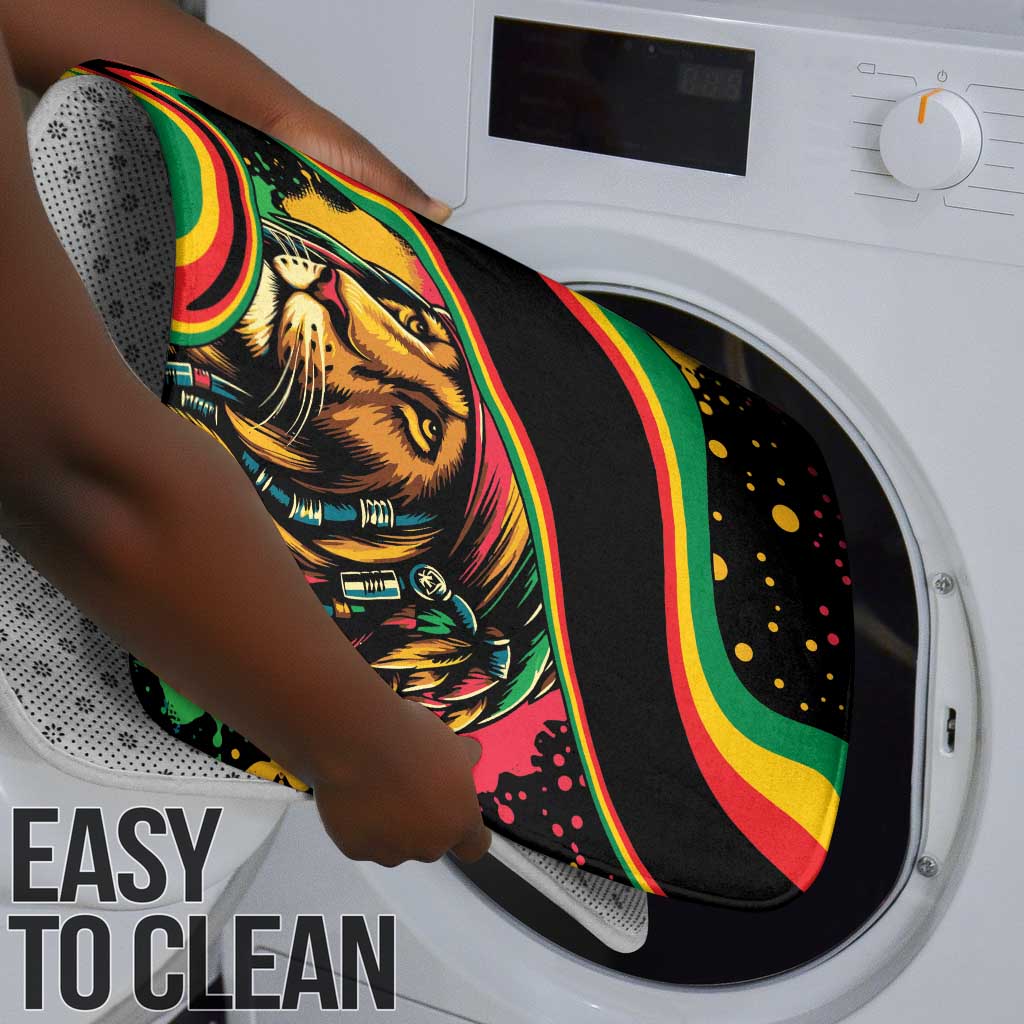 Proud Afro-Jamaicans Rasta Lion Bathroom Set Reggae My Soul