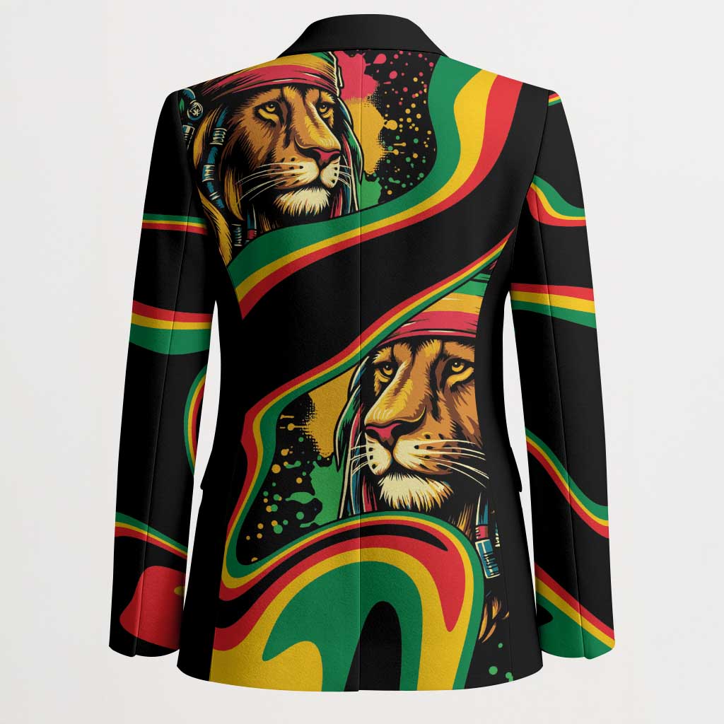 Proud Afro-Jamaicans Rasta Lion Blazer Reggae My Soul