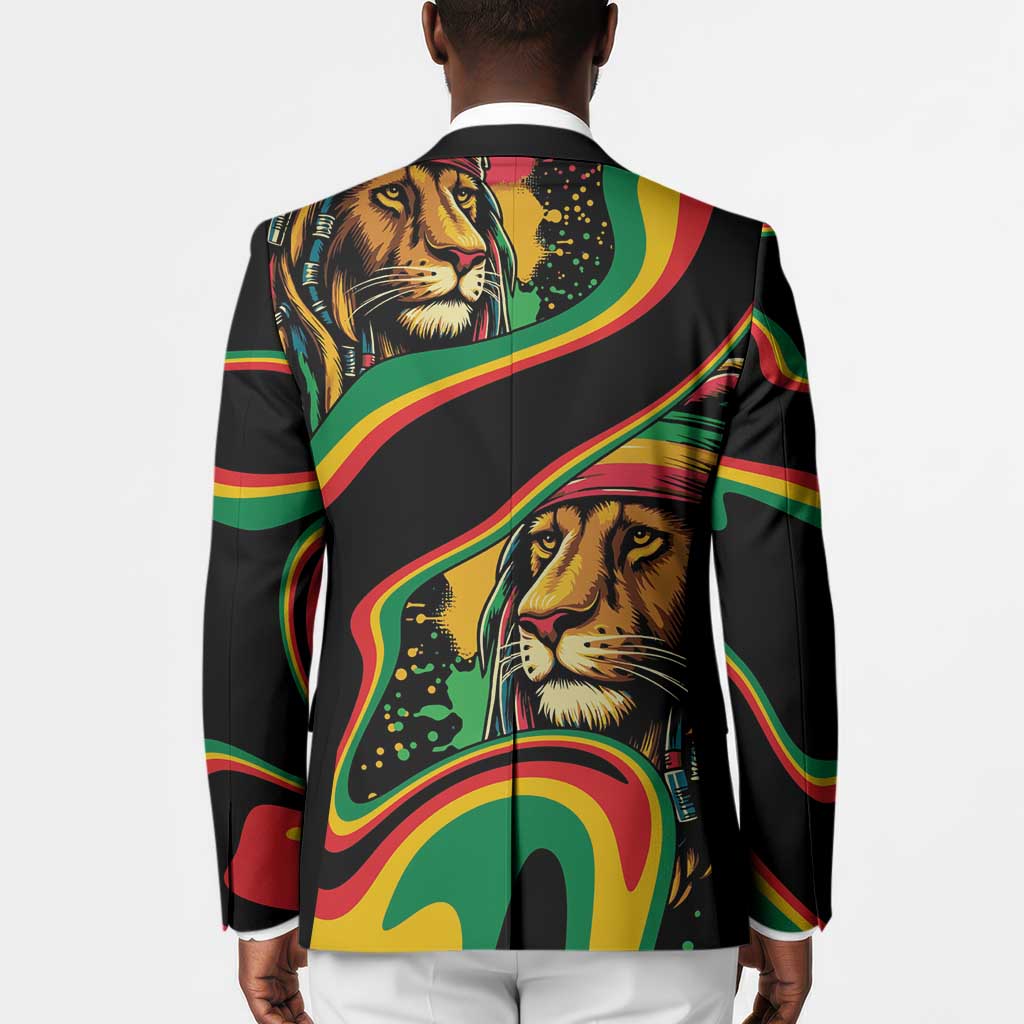 Proud Afro-Jamaicans Rasta Lion Blazer Reggae My Soul