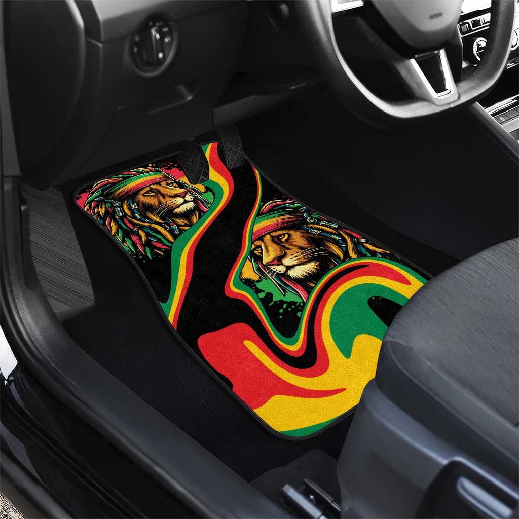 Proud Afro-Jamaicans Rasta Lion Car Mats Reggae My Soul
