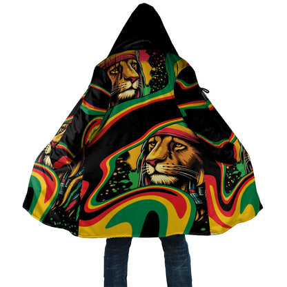 Proud Afro-Jamaicans Rasta Lion Cloak Reggae My Soul