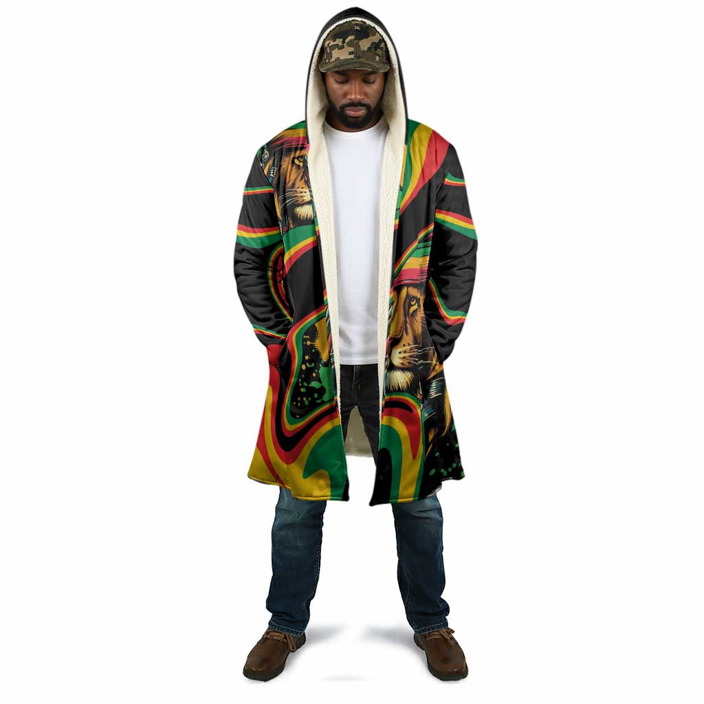 Proud Afro-Jamaicans Rasta Lion Cloak Reggae My Soul