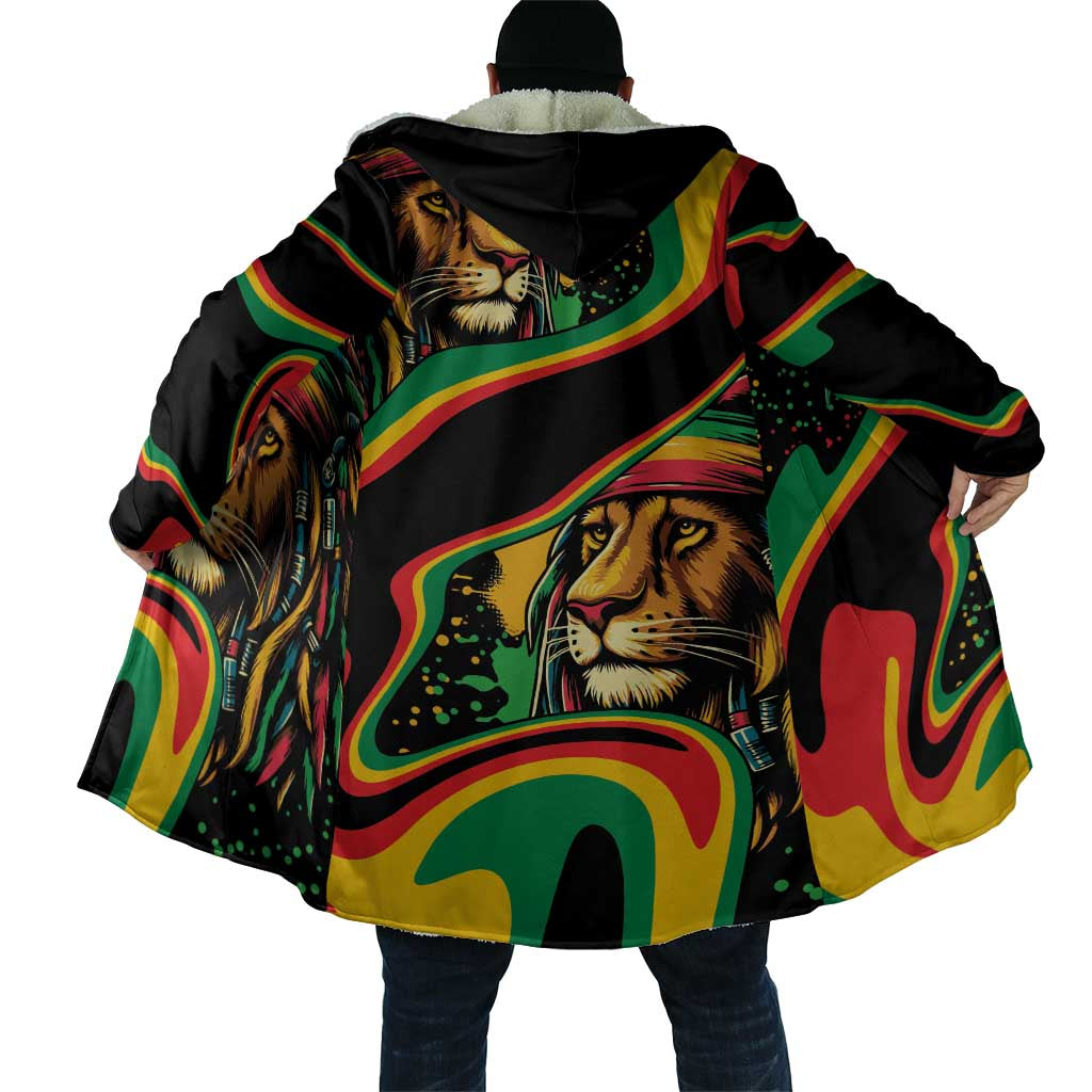 Proud Afro-Jamaicans Rasta Lion Cloak Reggae My Soul