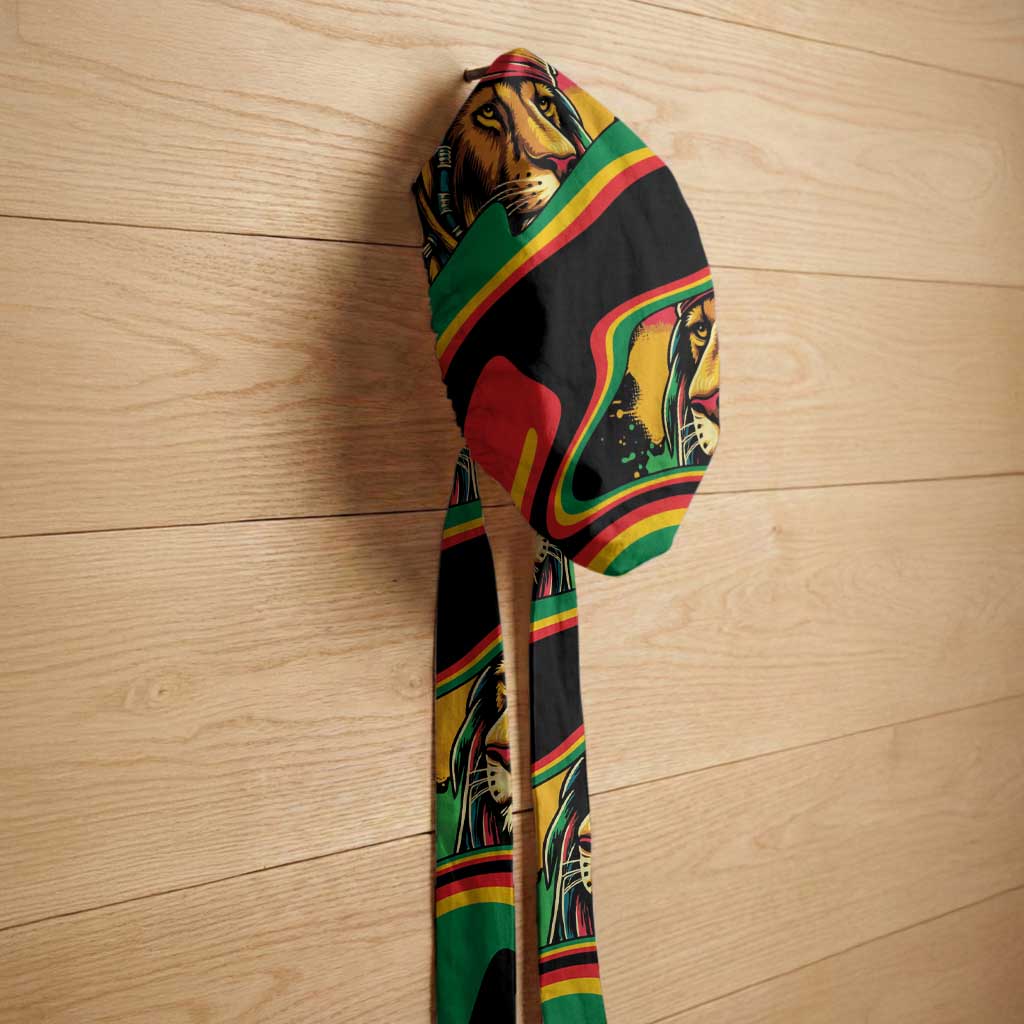 Proud Jamaica Rasta Lion Easy Headwrap Reggae My Soul