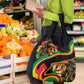 Proud Afro-Jamaicans Rasta Lion Grocery Bag Reggae My Soul