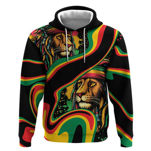 Proud Afro-Jamaicans Rasta Lion Hoodie Reggae My Soul