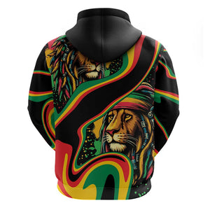 Proud Afro-Jamaicans Rasta Lion Hoodie Reggae My Soul