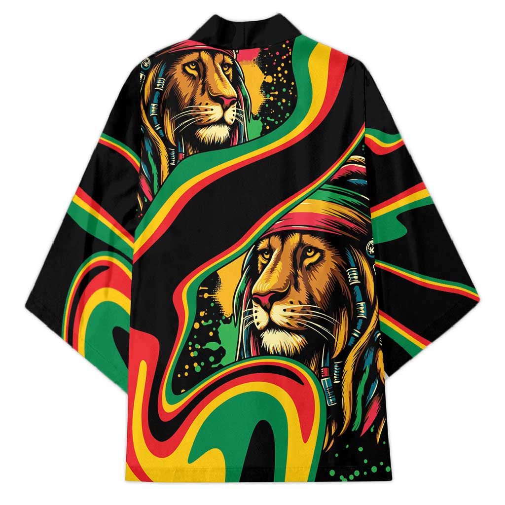 Proud Afro-Jamaicans Rasta Lion Kimono Reggae My Soul