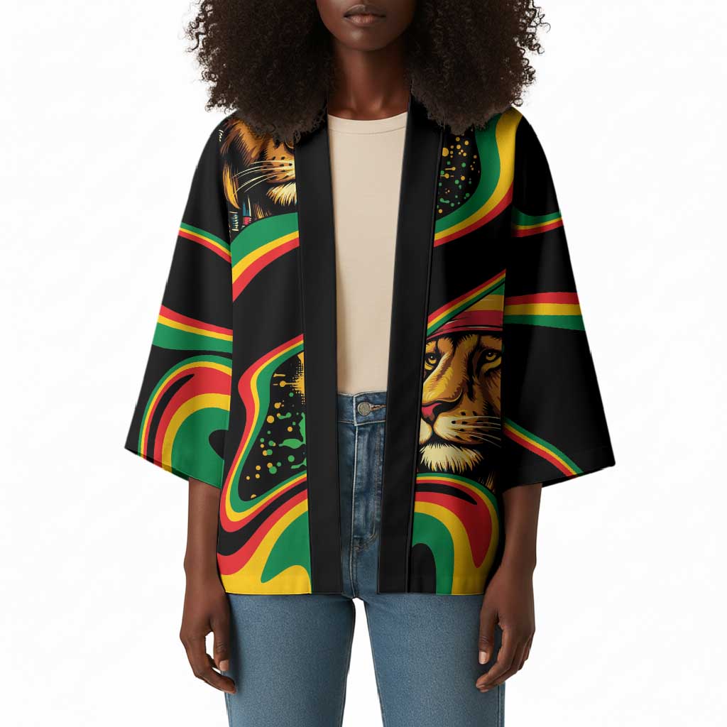 Proud Afro-Jamaicans Rasta Lion Kimono Reggae My Soul