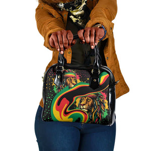 Proud Afro-Jamaicans Rasta Lion Shoulder Handbag Reggae My Soul