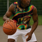 Proud Afro-Jamaicans Rasta Lion Sleeveless Hoodie Reggae My Soul - African Pride