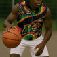 Proud Afro-Jamaicans Rasta Lion Sleeveless Zip Hoodie Reggae My Soul - African Pride