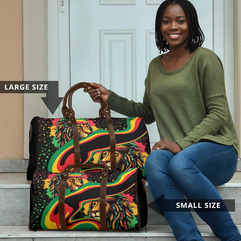Proud Afro-Jamaicans Rasta Lion Travel Bag Reggae My Soul