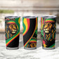 Proud Afro-Jamaicans Rasta Lion Tumbler Cup Reggae My Soul