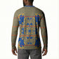 Cobalt Blue Hearts Crown Traditional Geometry Button Sweatshirt Seanamarena Basotho Blanket Inspired